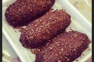 Сыроедные шоколадные эклеры