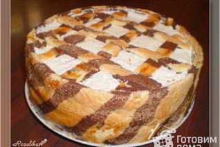 Торт из эклеров