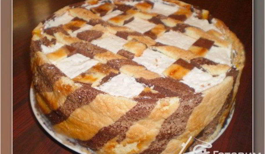 Рецепт торта из эклеров