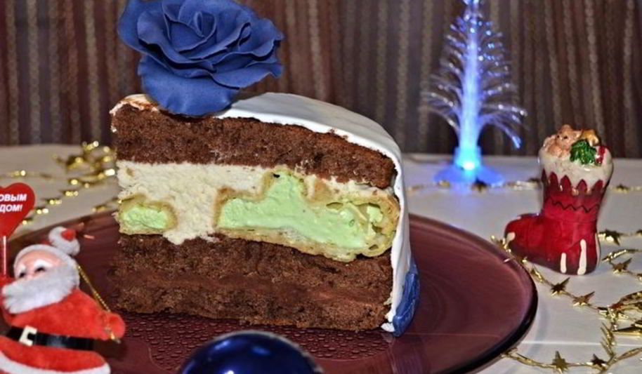 Рецепт торта с профитролями