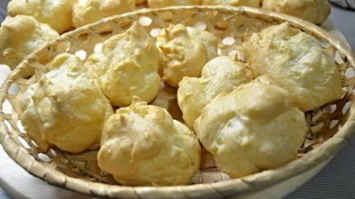 торт с профитролями