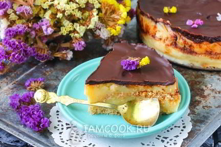 Торт Эклер без выпечки