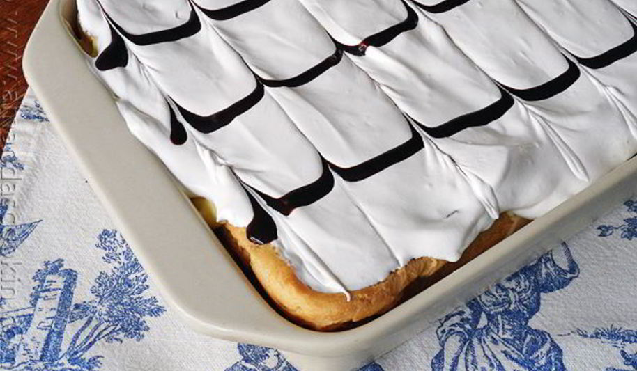Рецепт торта эклер со взбитыми сливками