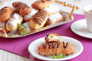 Творожный крем для эклеров