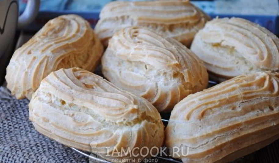 Рецепт эклеров на маргарине