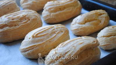 эклеры на маргарине