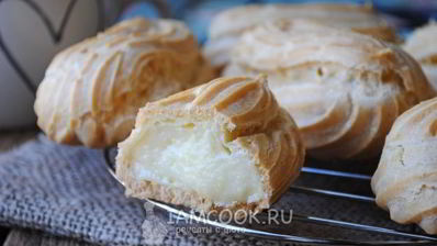 эклеры на маргарине