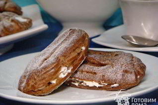 Эклеры на растительном масле