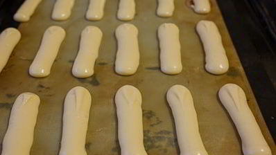 эклеры с итальянским сливочным кремом и шоколадом