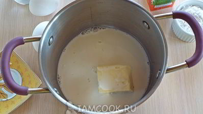 эклеры со сливками