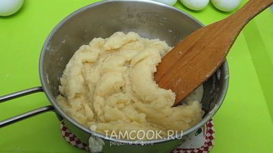 закусочные профитроли с лососем