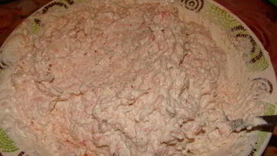 закусочные эклеры с креветочным кремом