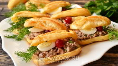 закусочные эклеры