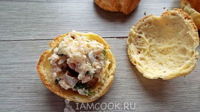 заварное тесто для профитролей