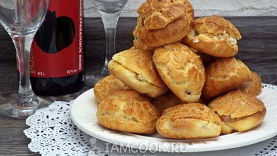 заварное тесто для профитролей