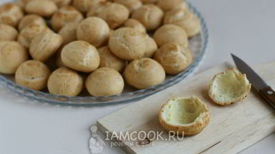 заварное тесто для эклеров и профитролей
