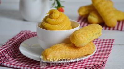 заварное тесто для эклеров
