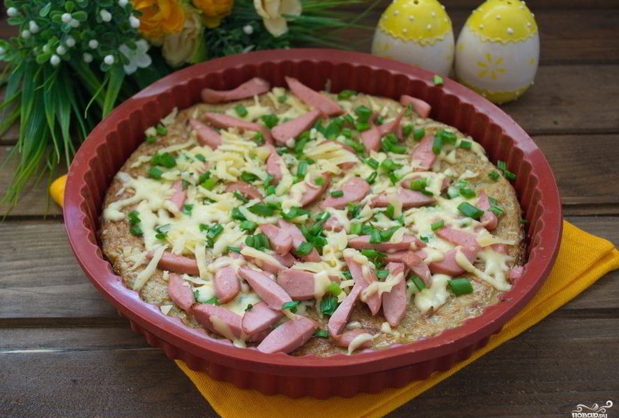 Диетическая картофельная запеканка