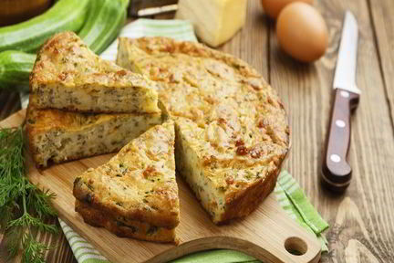 Диетическая запеканка из кабачков