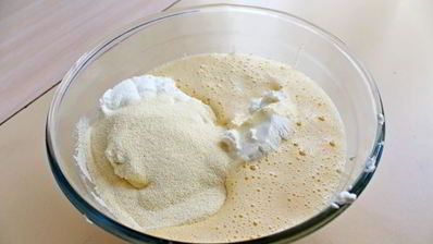 двухслойная запеканка