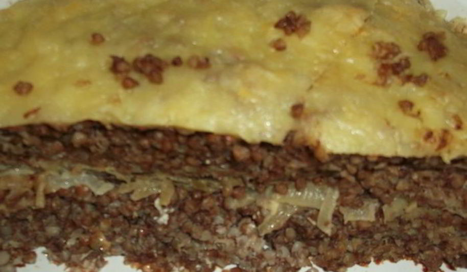 Рецепт гречневой запеканки