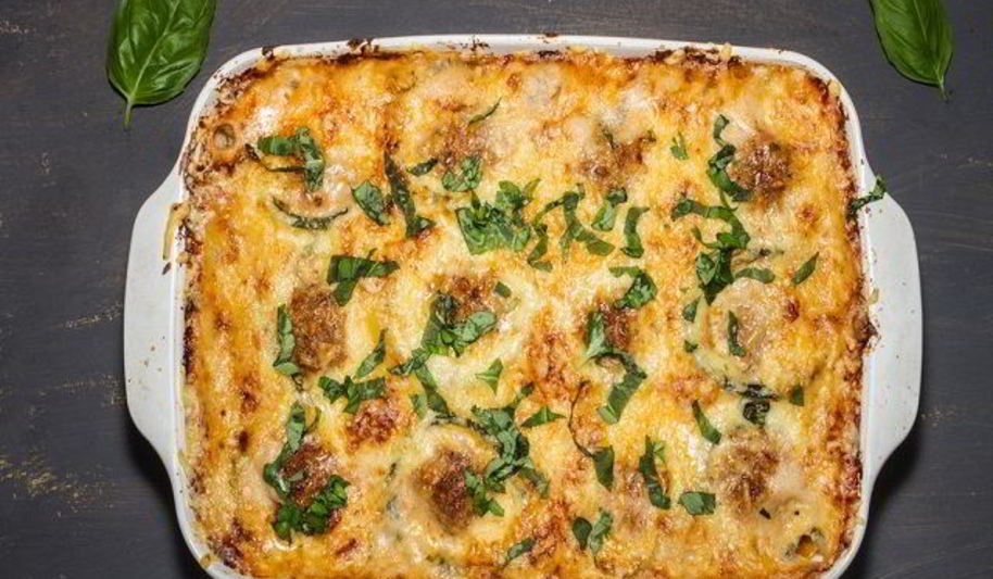 Рецепт кабачковой запеканки с мясом