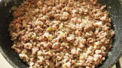 капустная запеканка с мясным фаршем