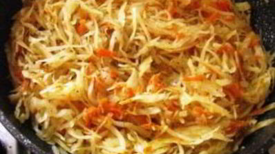 капустная запеканка с мясным фаршем