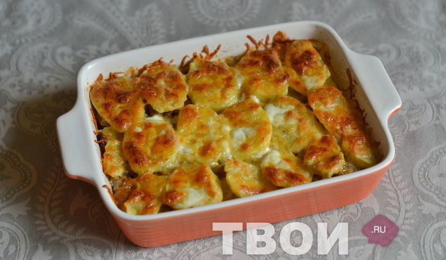 Рецепт картофельной запеканки с фаршем