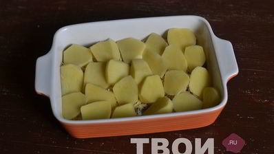 картофельная запеканка с фаршем