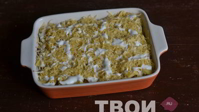 картофельная запеканка с фаршем