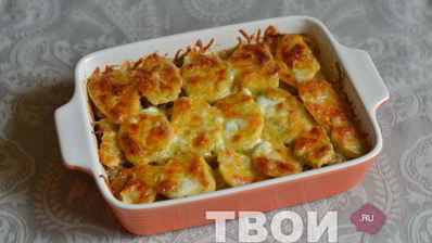 картофельная запеканка с фаршем