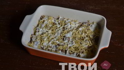 картофельная запеканка с фаршем