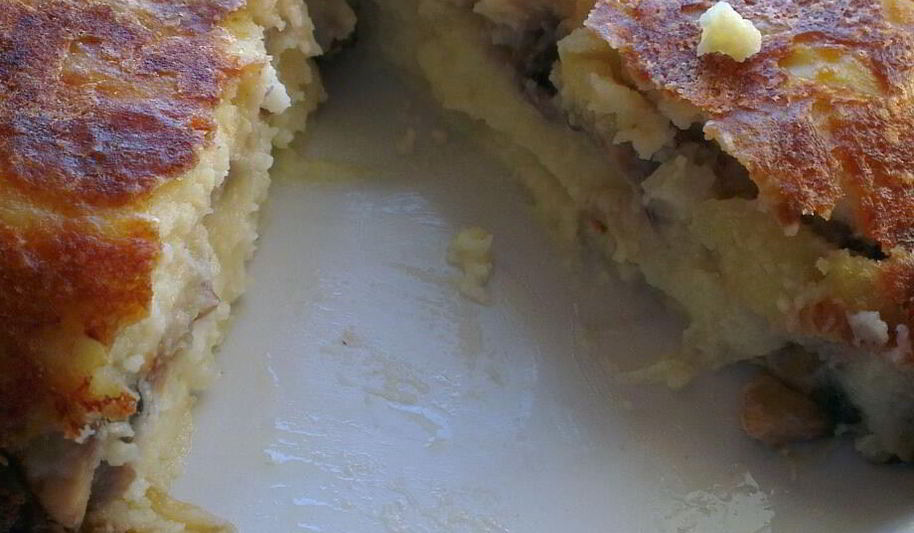 Рецепт картофельной запеканки с грибами в мультиварке