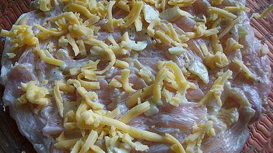 картофельная запеканка с курицей и сыром