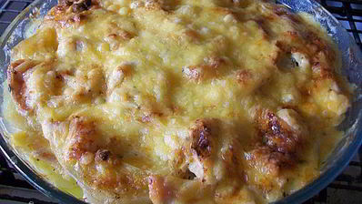 картофельная запеканка с курицей и сыром