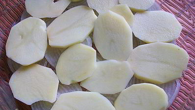 картофельная запеканка с курицей и сыром