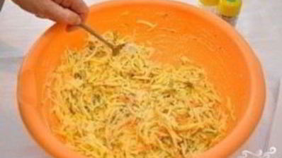 картофельная запеканка с мясными шариками