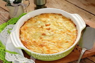 Картофельная запеканка с сыром