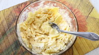 картофельная запеканка с сыром