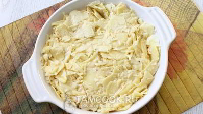 картофельная запеканка с сыром