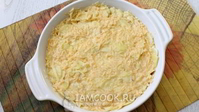картофельная запеканка с сыром