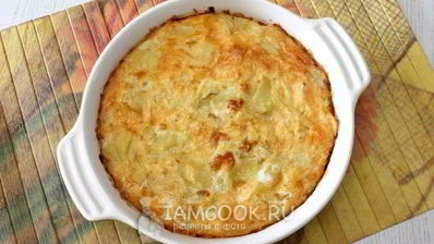 картофельная запеканка с сыром