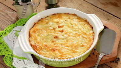 картофельная запеканка с сыром