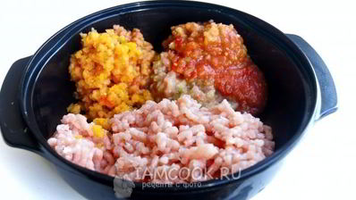 куриная запеканка с овощами