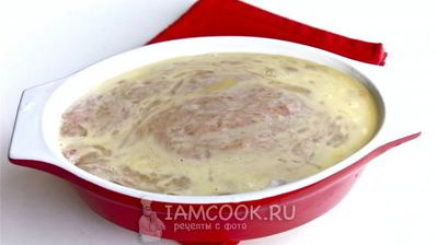 куриная запеканка с овощами