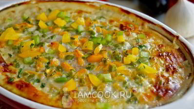 куриная запеканка с овощами