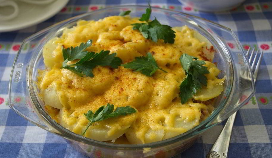 Рецепт мясной запеканки в микроволновке