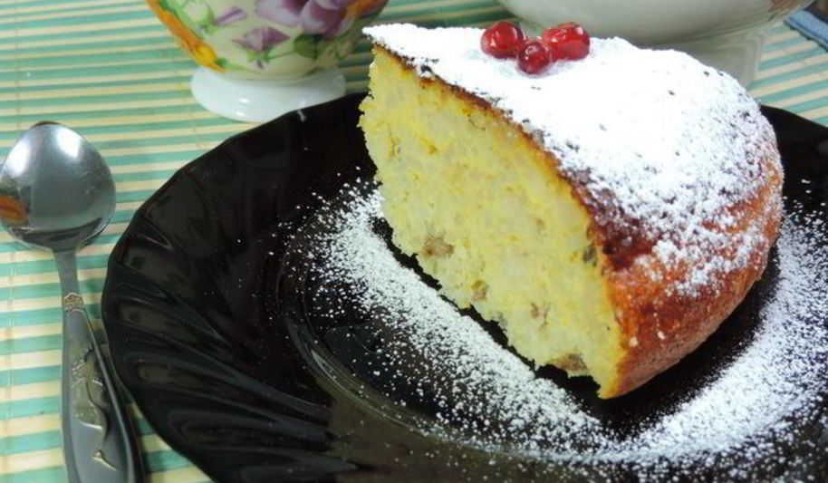 Рецепт нежной рисовой запеканки