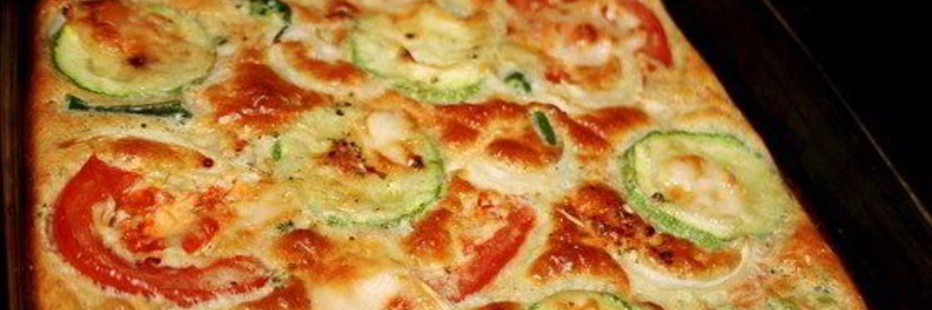 Овощная запеканка на кефире